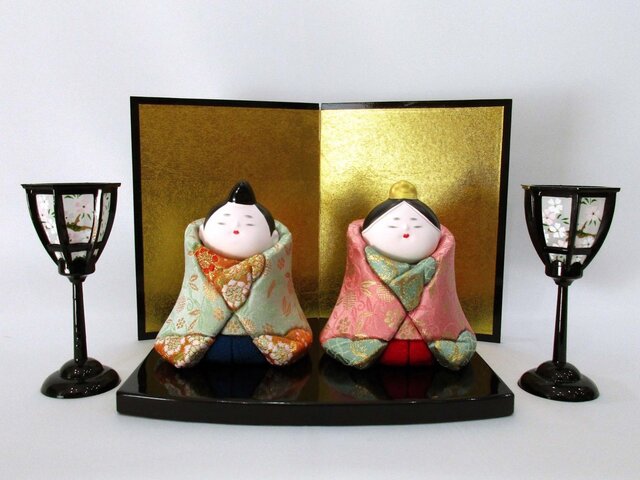 ほほえみ雛セットの画像1枚目