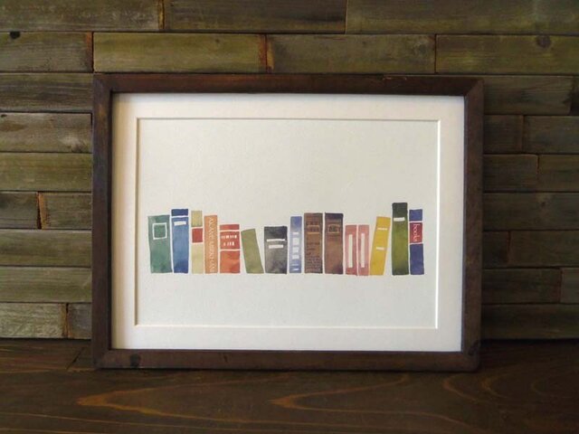 ゆる絵 books A4 + 額の画像1枚目