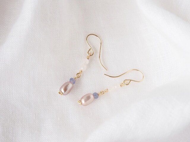 Pale Pink Shine Pierceの画像1枚目