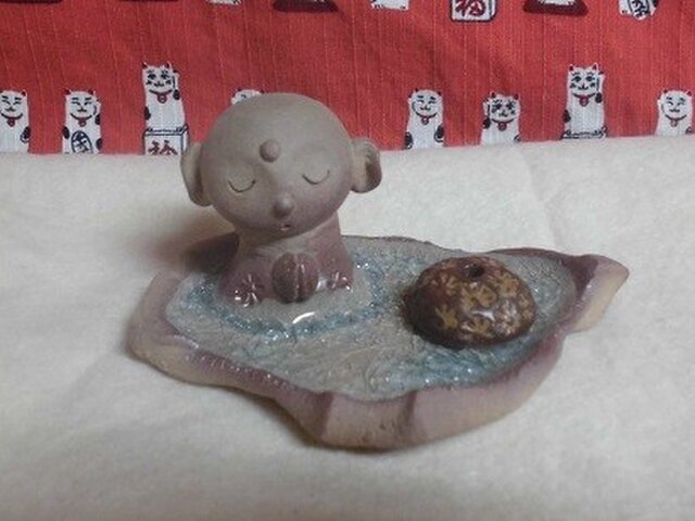お地蔵さん お香立て ４ Iichi ハンドメイド クラフト作品 手仕事品の通販