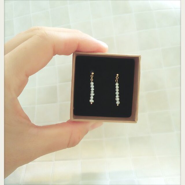 プチパール　ノンホールピアス