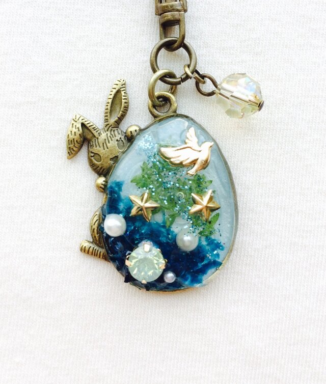 ウサギｷｰﾎﾙﾀﾞｰ（星渡り）