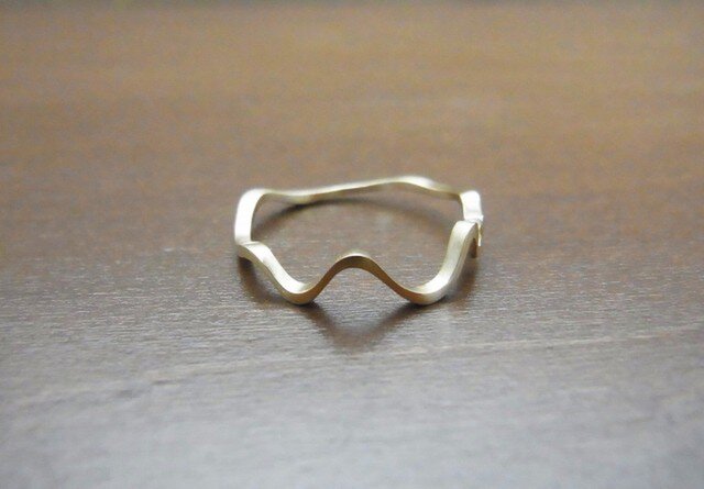 nami-ring1 K10YGの画像1枚目