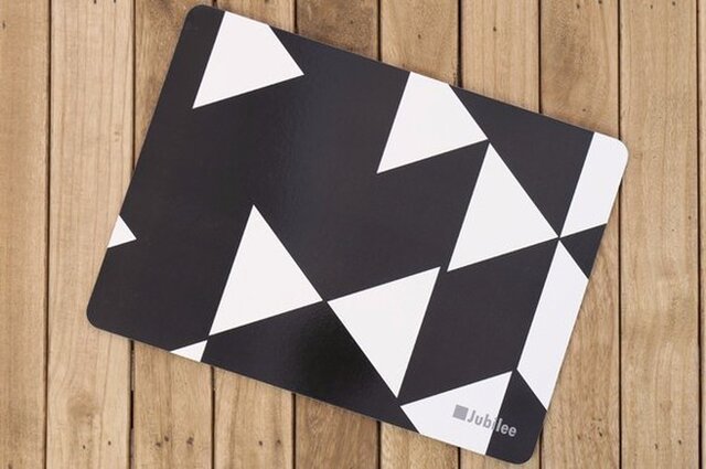 コルクランチョンマット 2枚組 ブラックダイヤモンド 北欧柄 34×25cm jubileeteatowelcpm003の画像1枚目