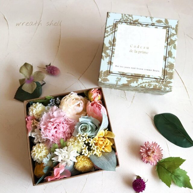 Box Flower パステルカラーの画像1枚目