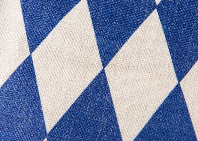 テーブルクロス ランチョンマット 北欧柄 ネイビー ダイヤモンド 2枚組