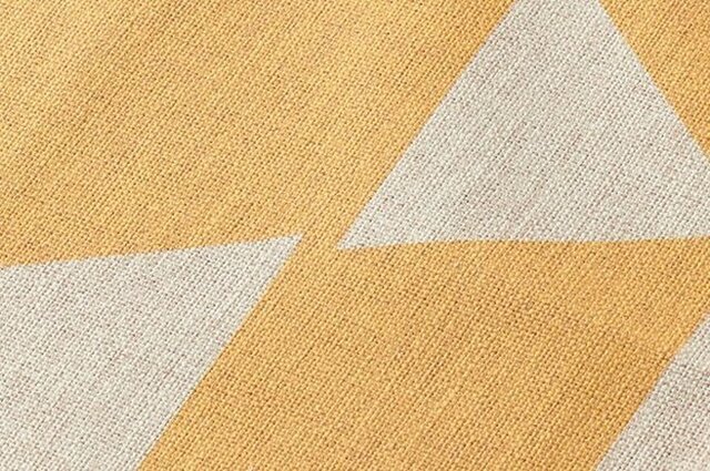 エルメス ランチョンマット 2枚 犬 ドッグ マスタードイエロー