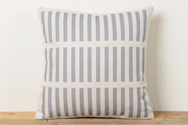 クッションカバー 45×45cm 北欧風 グレーウインド 天然リネン jubileecushioncc080ymの画像1枚目