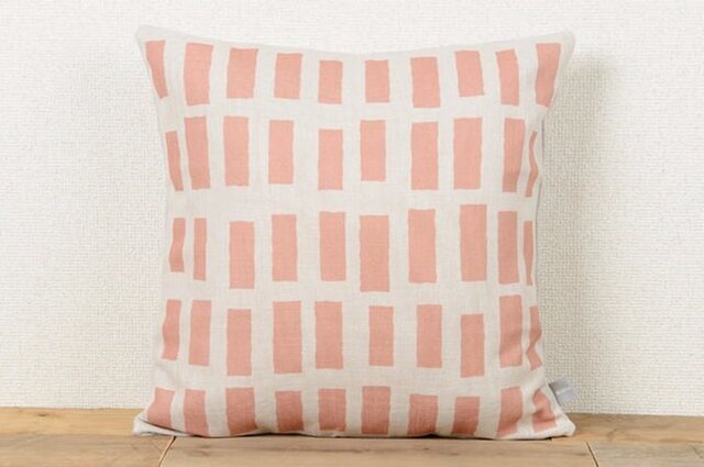 クッションカバー 45×45cm 北欧 コーラルノースフォレスト 天然リネン jubileecushioncc071ymの画像1枚目