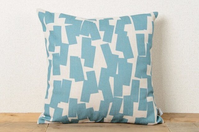 クッションカバー 45×45cm 北欧風 ミント サンドコンフェッティ jubileecushioncc064ymの画像1枚目