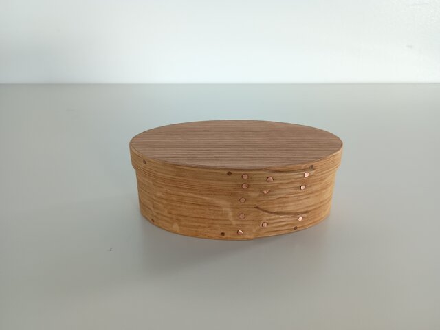 シェーカーボックス　オバール　楢 Shaker Oval Box #1 - 楢 | iichi 日々の暮らしを心地よくする