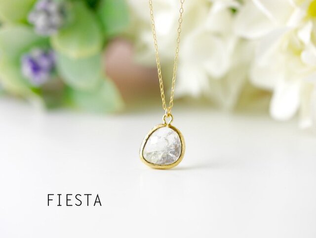 74%OFF!】 ❇︎k14gf❇︎クラック水晶とstarのネックレス 