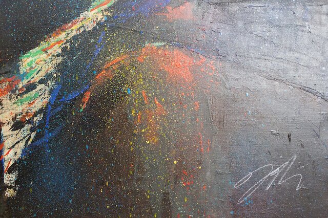 Monkey / 猿の1メートルキャンバス作品。 | iichi 日々の暮らしを