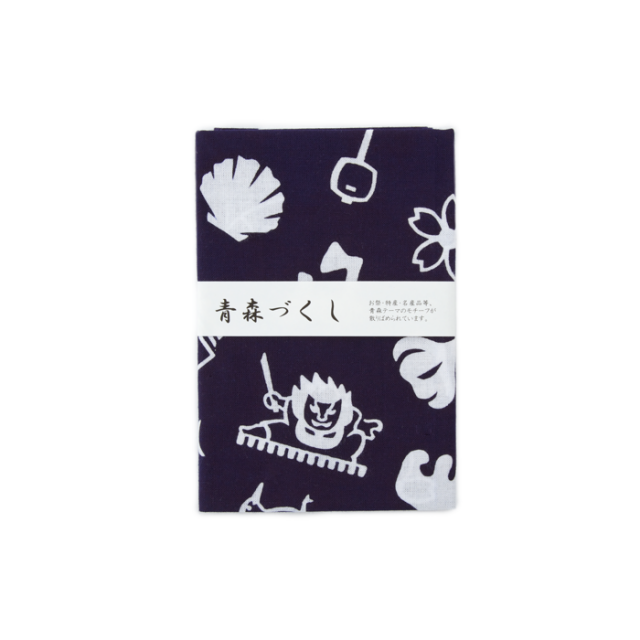 オリジナルてぬぐい 青森づくし の画像1枚目