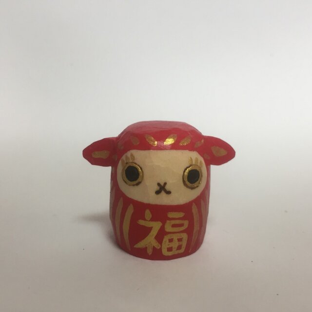 ひつじダルマの画像1枚目