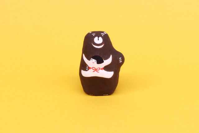 ほっこり張り子・金太郎「つかまるのだ」 | iichi 日々の暮らしを