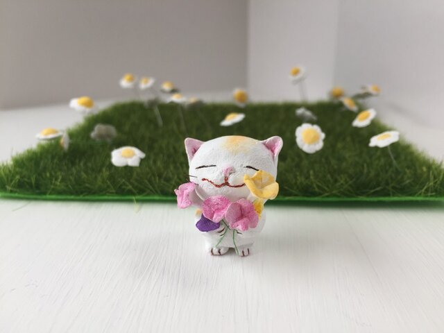 「大好きだよ!」花束猫さんの画像1枚目