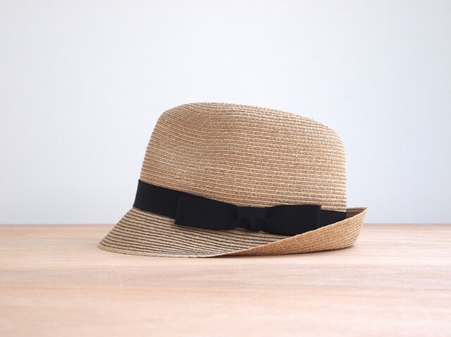 Black Stitched Hatの画像1枚目