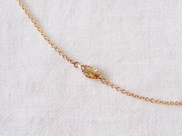Sunflower Marquise Diamond Braceletの画像1枚目