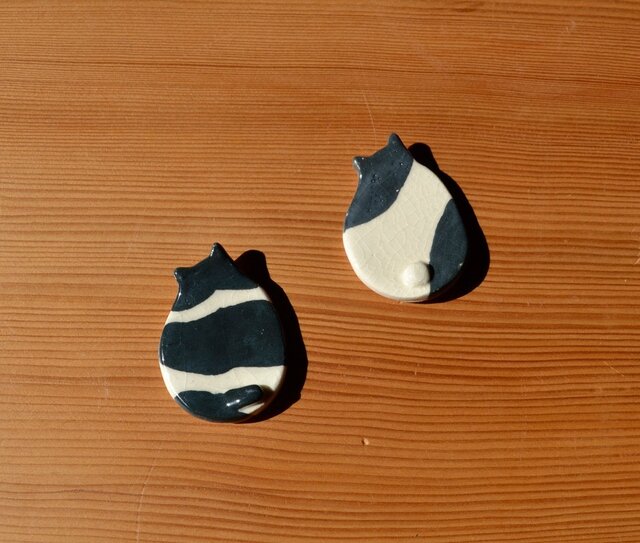猫のはしおき 後ろ姿2 【2nyans】の画像1枚目