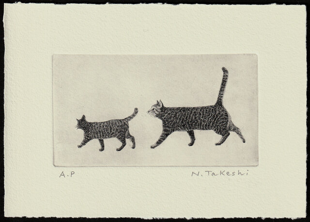 2025年最新】銅版画 猫の人気アイテム - メルカリ