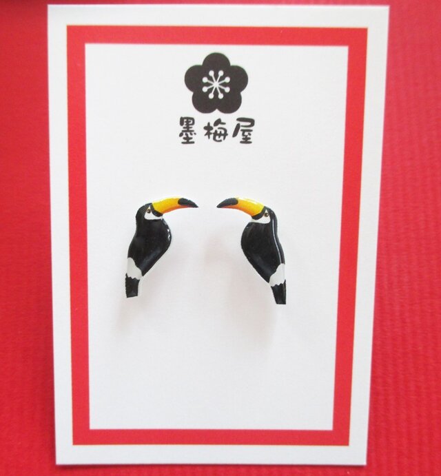 オオハシのピアスの画像1枚目