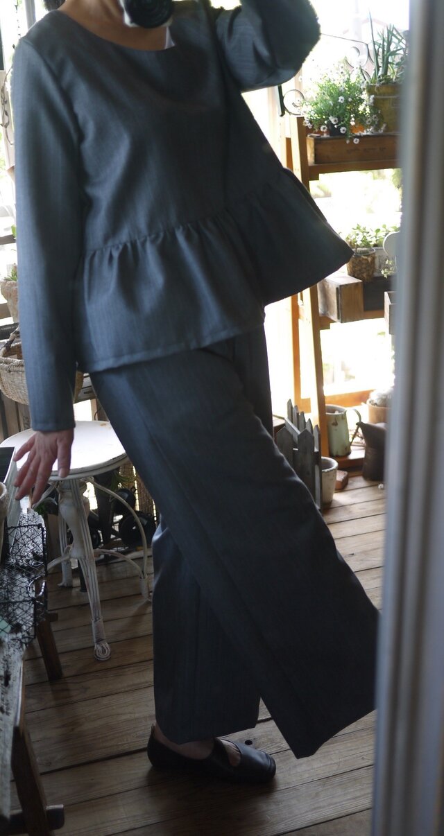 a様専用です。紳士物スーツ用のウールセットアップの画像1枚目