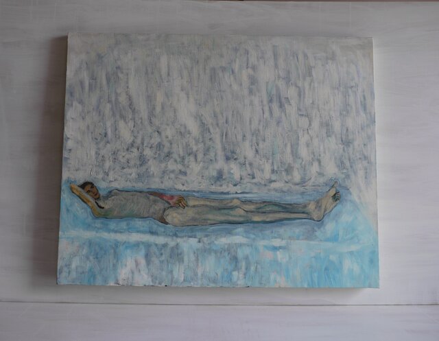 原画「真昼の光の中のヌード 3」F30・油彩画 | iichi 日々の