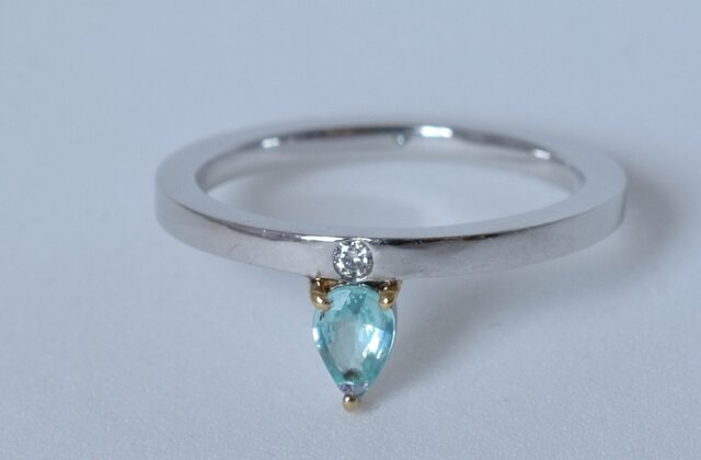 パライバ・トルマリンリング | iichi 日々の暮らしを心地よく