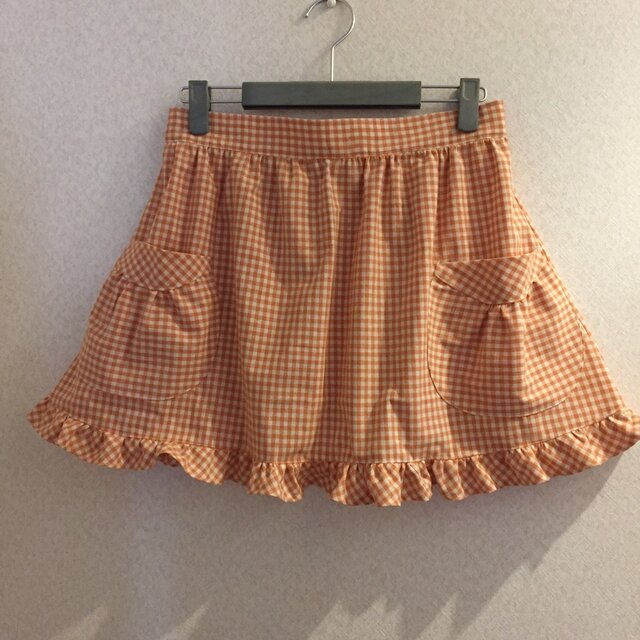 フリフリのショート前掛けの画像1枚目