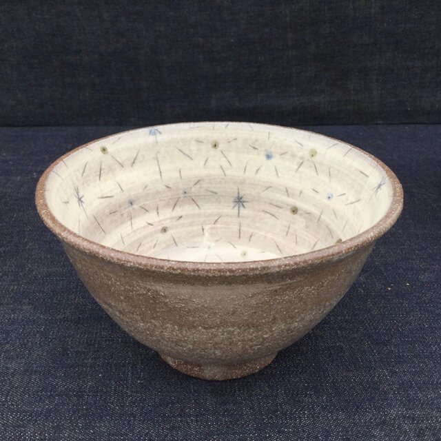 星柄のこんもり茶碗の画像1枚目