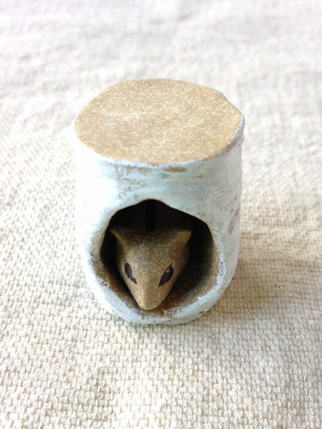 白樺切り株やまねの画像1枚目