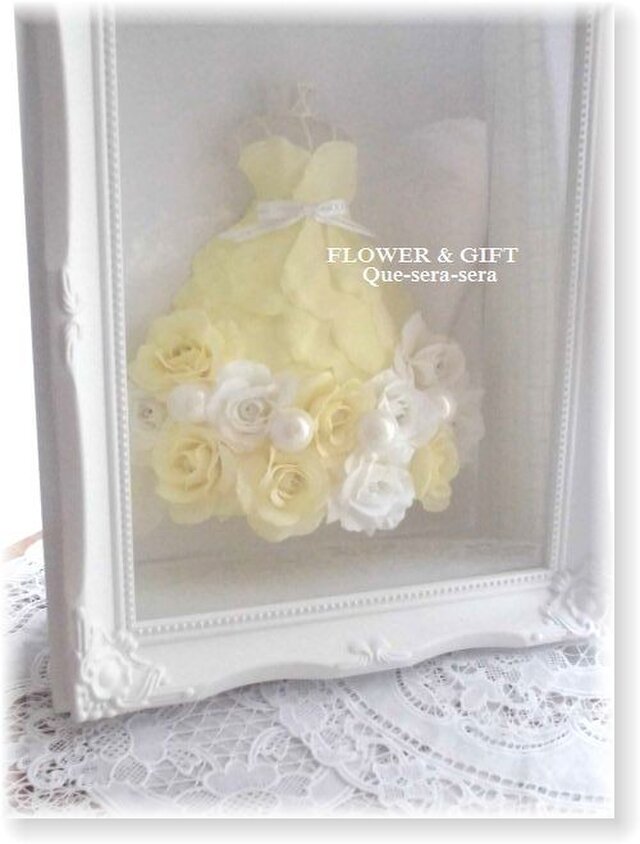 NO128 アーティフィシャルフラワー ギフト ミニドレス ウェディング