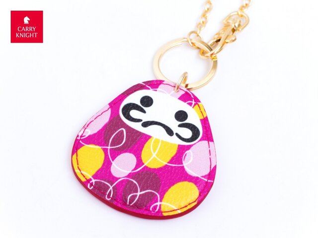 DARUMA CHARM 【 Rolling pink 】の画像1枚目