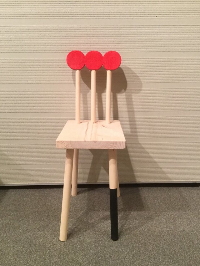 【受注制作】Kilin cafe chair 1の画像1枚目