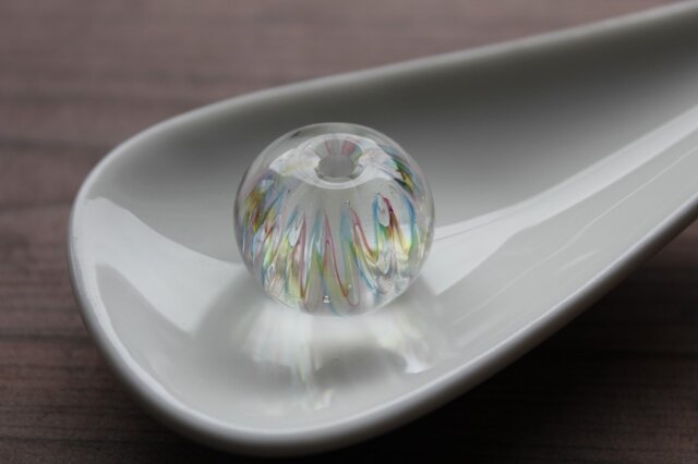 蜻蛉玉 〜風雅〜 虹色のパステル 〈2017-34〉の画像1枚目