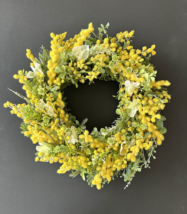 受注制作ミモザのリース