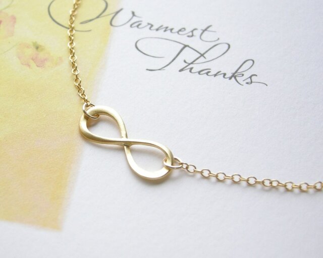 14kgf インフィニティ ネックレス | iichi 日々の暮らしを 14kgf インフィニティ ネックレス | iichi 日々の暮らしを