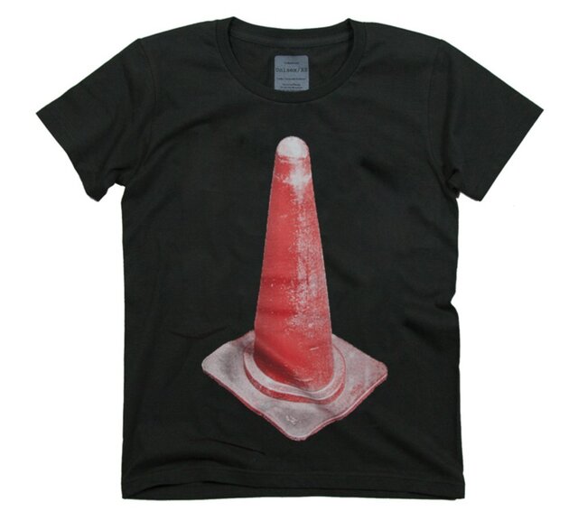 TRAFFICシリーズ 三角コーンデザインTシャツ Tcollectorの画像1枚目