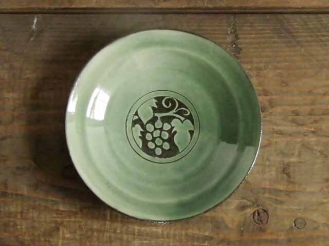 葡萄の小皿(緑)の画像1枚目