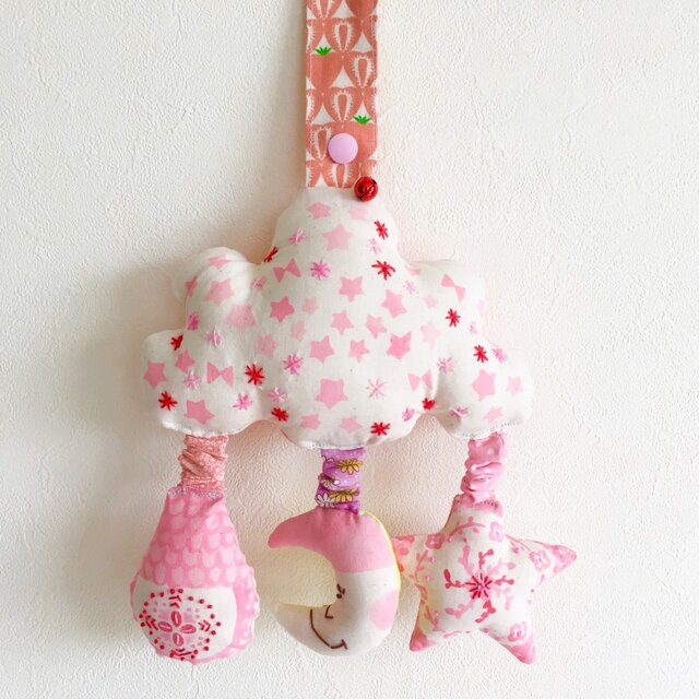 ベビーカートイ ツリー×ピンク×フレッシュグリーンの画像1枚目