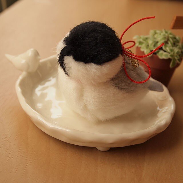 ちいさなぬいぐるみコガラ*和風