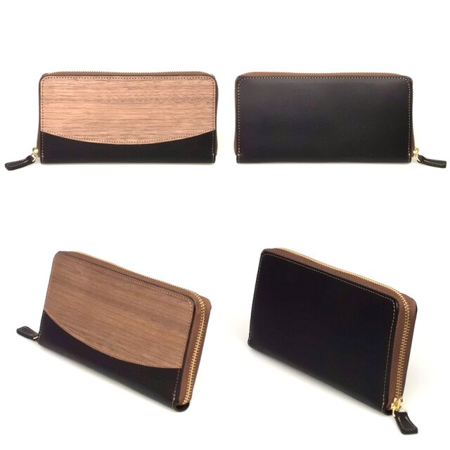 【極美品】革職人バンドメイド 長財布 極太編み込み L字型ラウンドジップ 極美品】革職人バンドメイド 長財布 極太編み込み L字型ラウンド