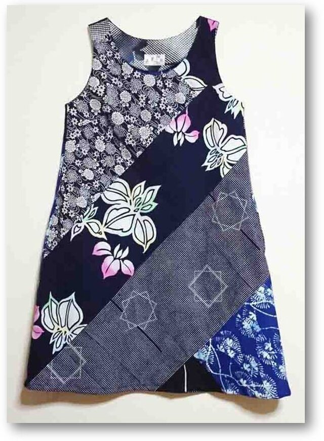 80 浴衣クレイジーワンピース（Mサイズ）