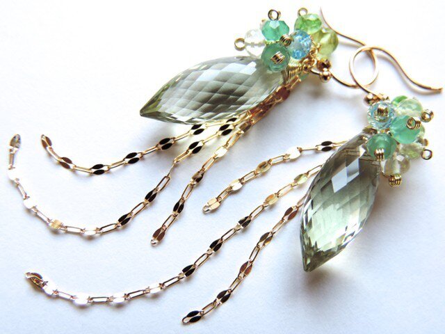 『 After the rain ( GL ) 』Pierce by K18の画像1枚目