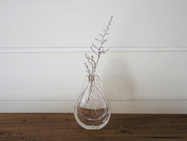 一輪挿し a bottle「rain」時澤真美の画像1枚目