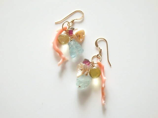 K14gf×Summer Jewel×Pierce08の画像1枚目