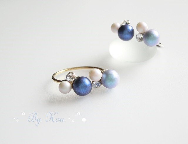 ・。○Bubbly Ring。・○˚ /SVorG <受注制作>の画像1枚目