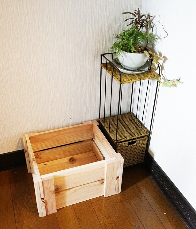 シンプルウッドボックス/多目的ボックスの画像1枚目