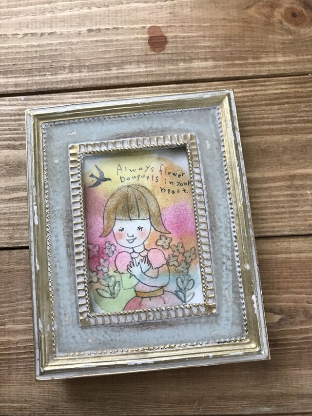 Always flower bouquets in your heart.の画像1枚目